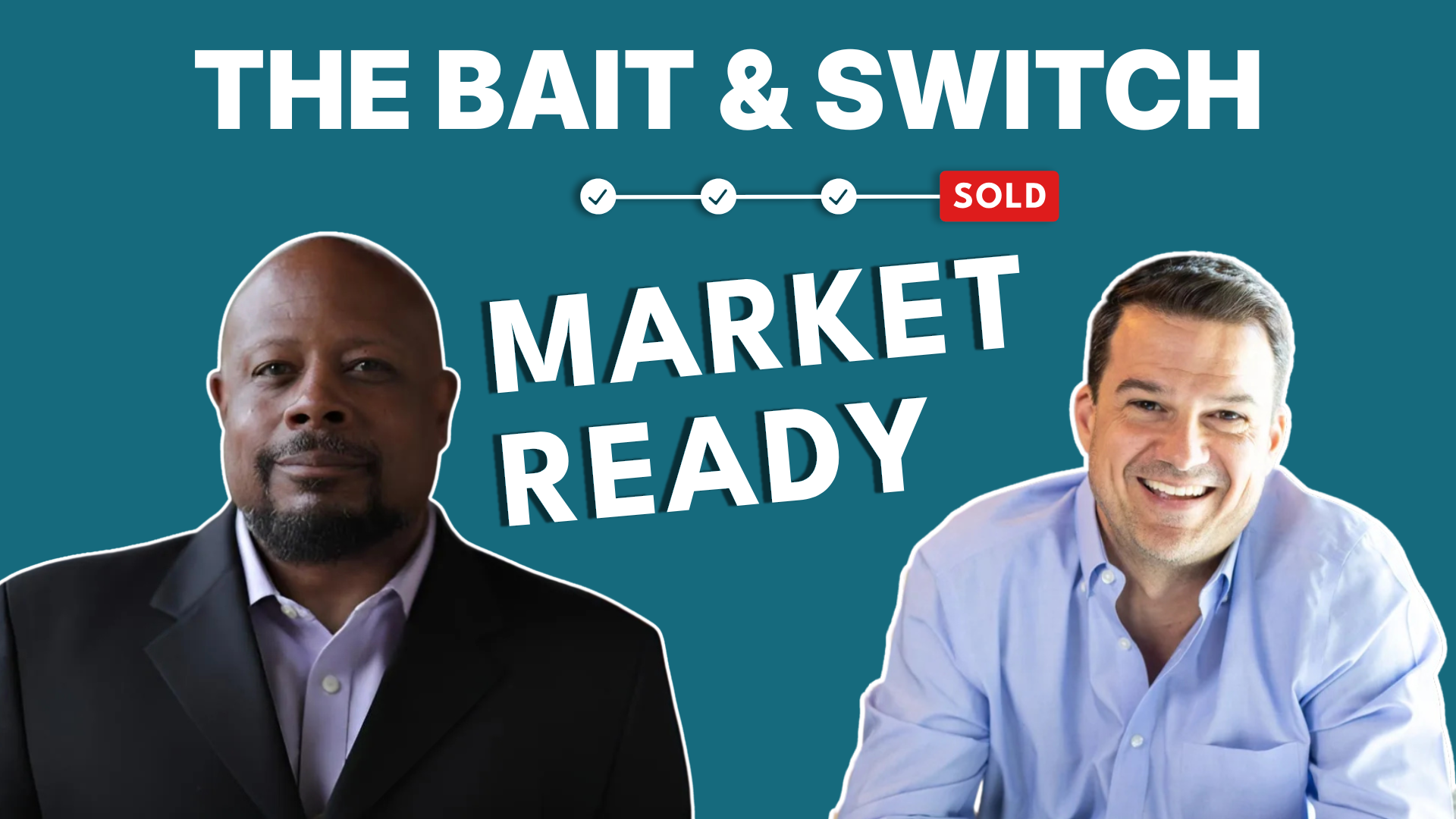 Damon Vaz and Lance Pendleton on the staging bait and switch